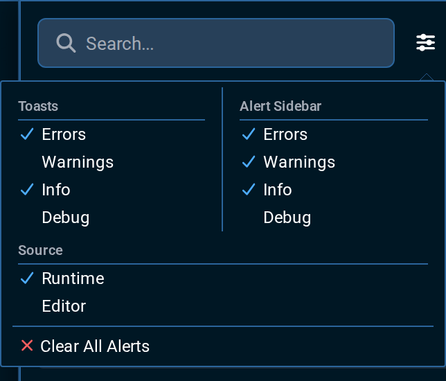 Alert Settings