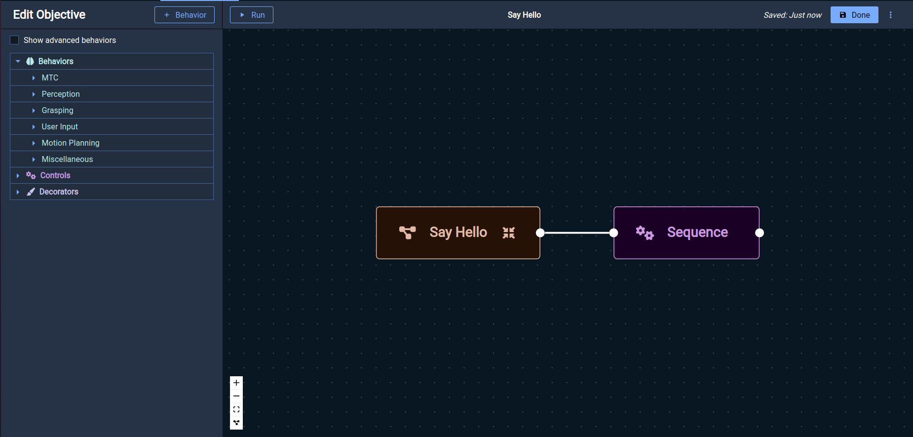 Behavior Tree Editor