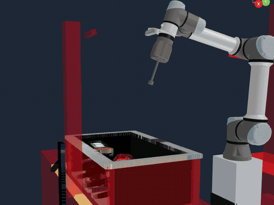 Camera frustum visualization markers in the 3D Visualizer