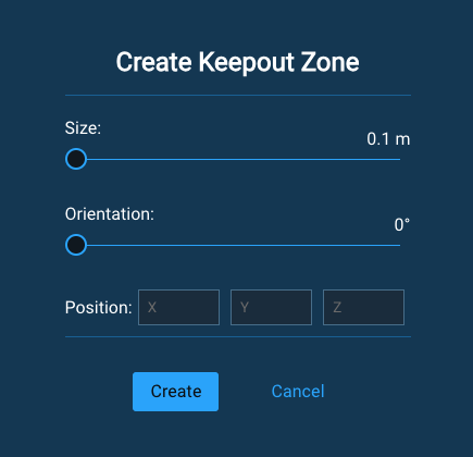 Keepout Zones