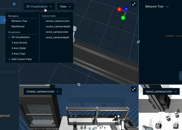 Custom View Panes in the UI
