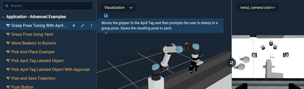 Find Grasp Pose Turning With April Tag under Advanced Examples