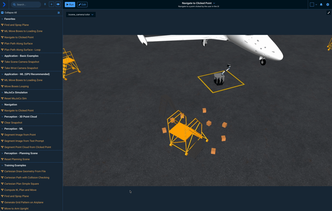 Plan Path Along Surface