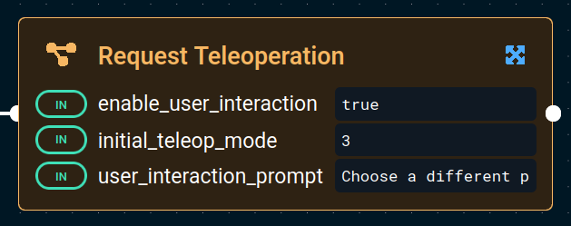 Request Teleoperation