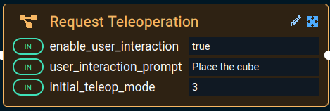 Request Teleoperation