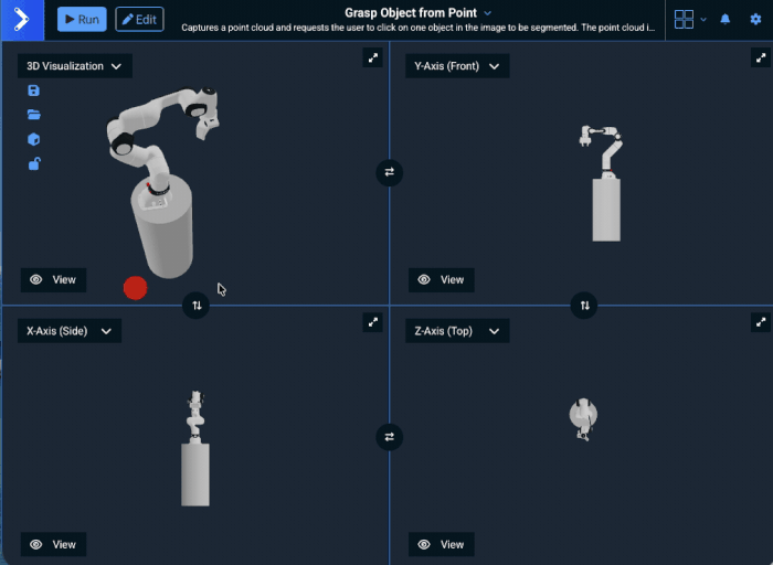 Orthographic view modes