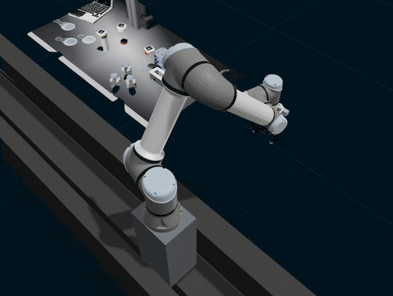 Clicking points in the 3D scene to build a polyline, with each segment's length, a running total, and per-axis deltas