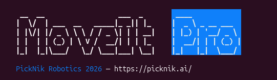 The MoveIt Pro banner printed in the terminal when the Runtime starts