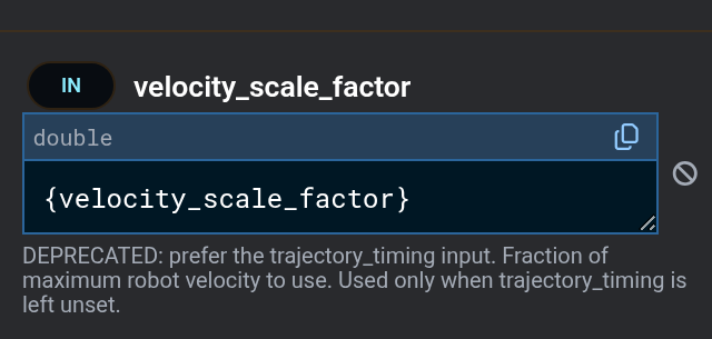 MyBehavior in Objective with Velocity Scale Factor