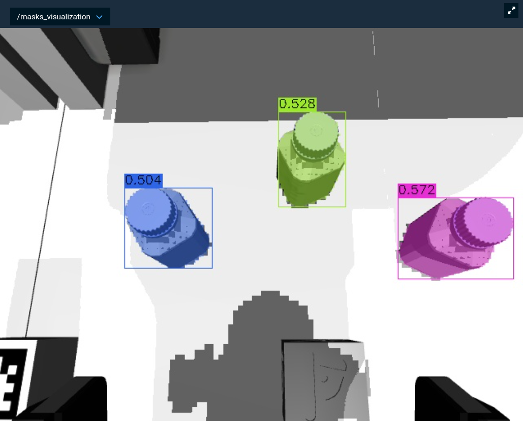 Exemplar segmentation results