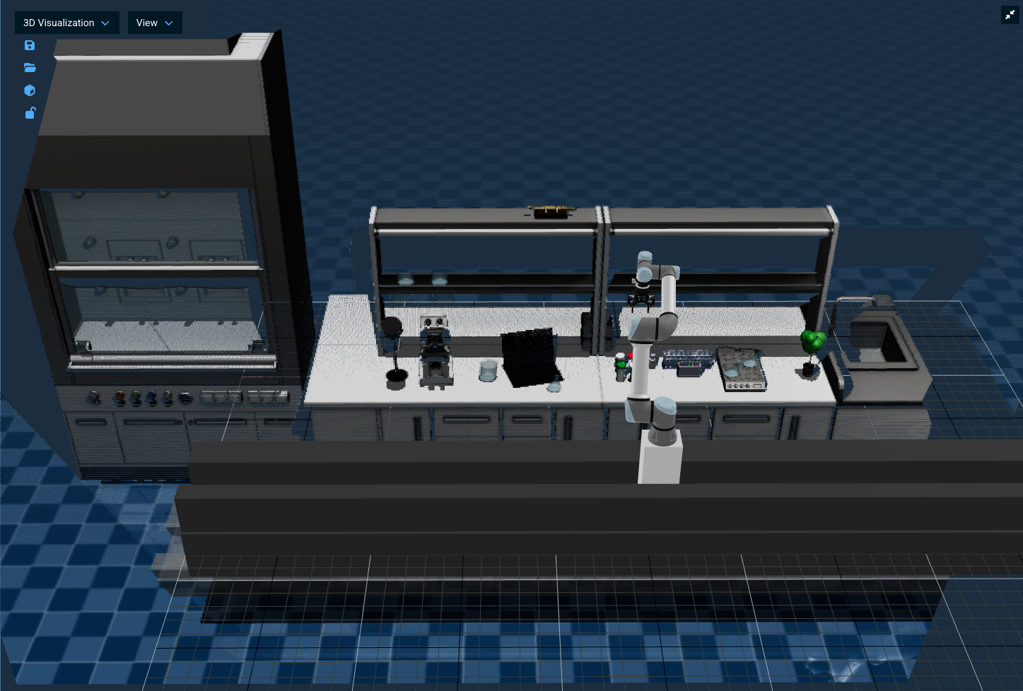 3D Visualization pane