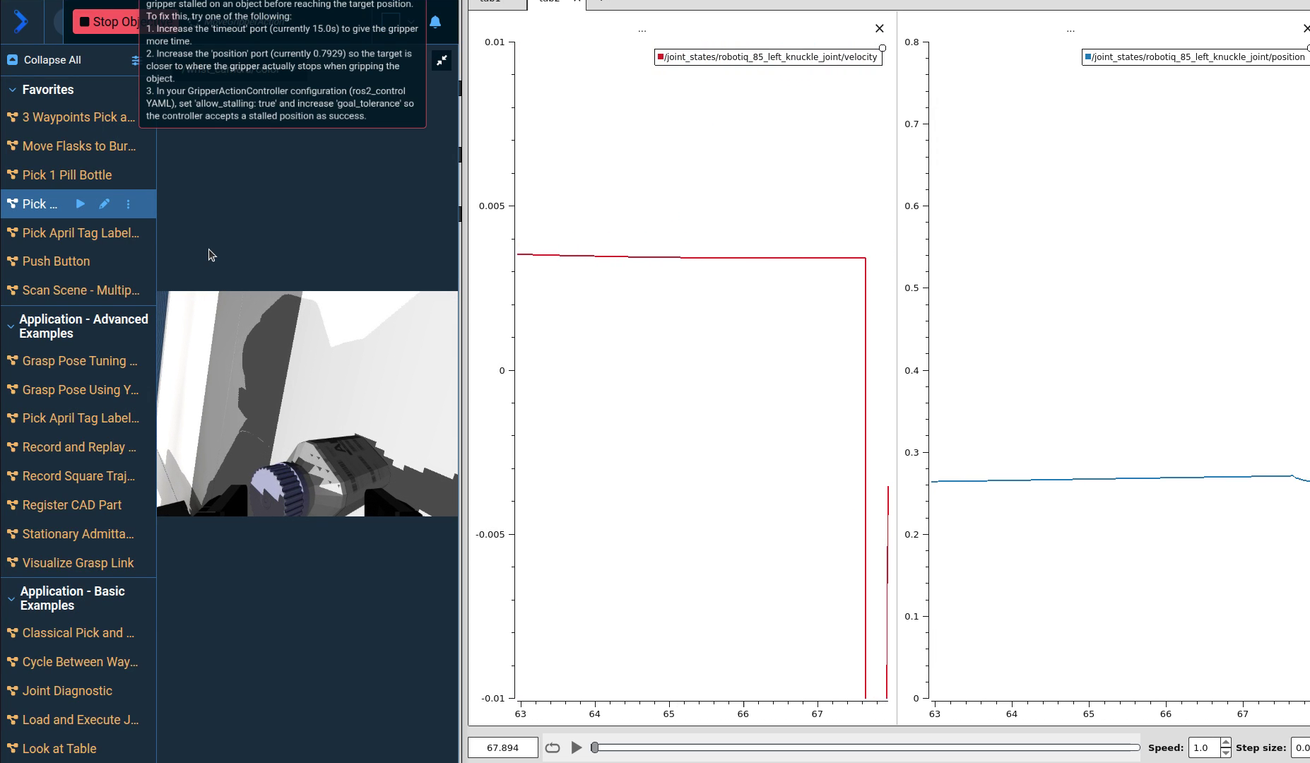 How to tune gripper stall settings